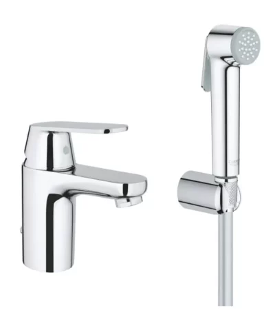 Смесител едноръкохватков за умивалник, стоящ с хигиенен душ Eurosmart Cosmopolitan GROHE Eurosmart Cosmopolitan 23125000