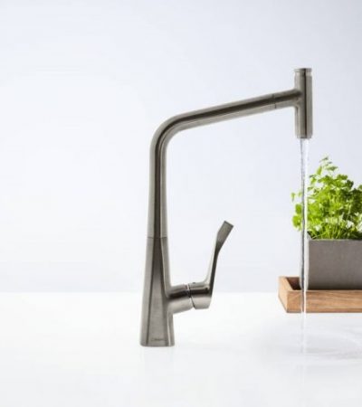 Hansgrohe Metris 320 Select Кухненски смесител неръждаема стомана