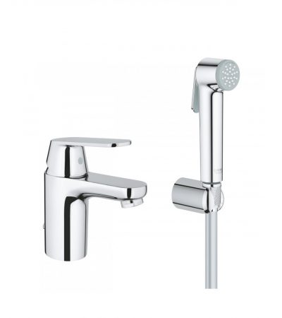 Grohe 23125000 Eurosmart Cosmpolitan смесител за мивка с ръчен душ и шлаух - ПРОМО