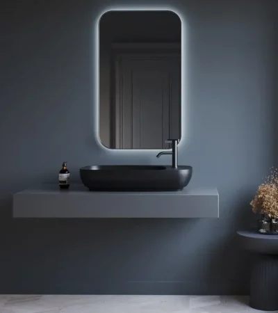 Nova cerastyle черна мивка за баня