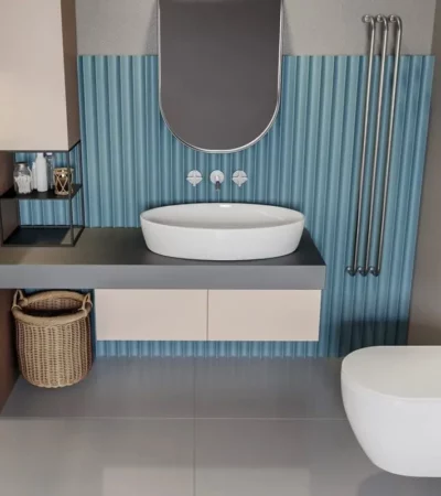 Овална мивка за баня