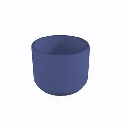 Синя порцеланова мивка за върху плот Размери: ф 42 см, височина 30 см