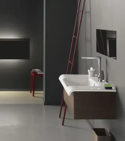 Умивалник Anova, размер: 80см Мивка с интересен дизайн с извивка.