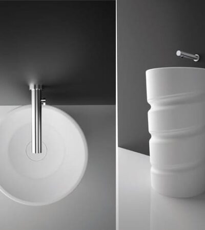 Свободностояща мивка за баня. COLON SPIRAL