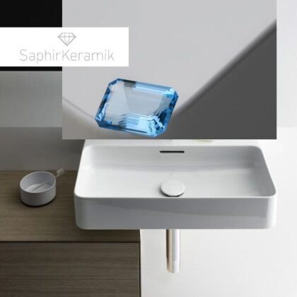 Laufen Val 60 луксозна мивка без отвор за смесител H8102830001091