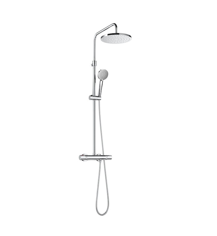Душ система с тръбно окачване Roca Thermostatic Even-T A5A9780C00 - онлайн промоция - Image 2