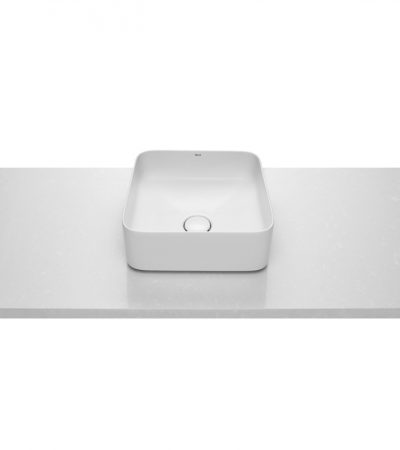 ROCA Inspira Square A327532000 FINECERAMIC® луксозна мивка върху плот 37/37- Онлайн промоция