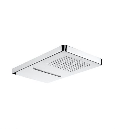 Душ глава с каскада от неръждаема стомана за монтаж на стена Puzzle Roca A5A9978C00