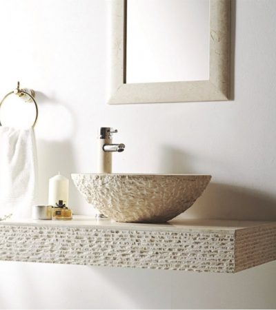 Мивка с плот от варовик