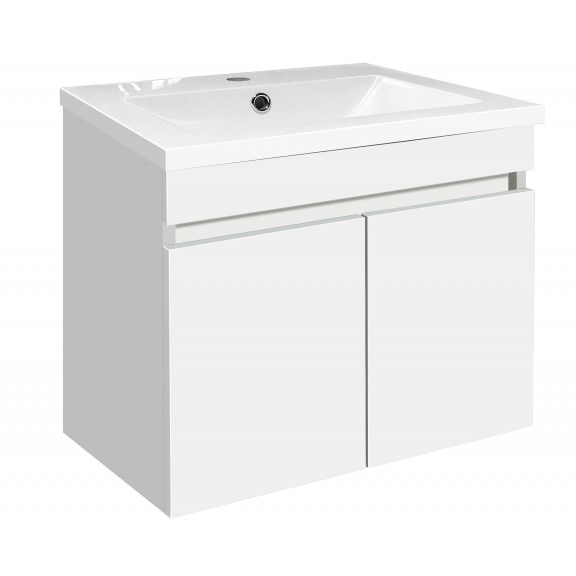 Долен шкаф за баня White Compact