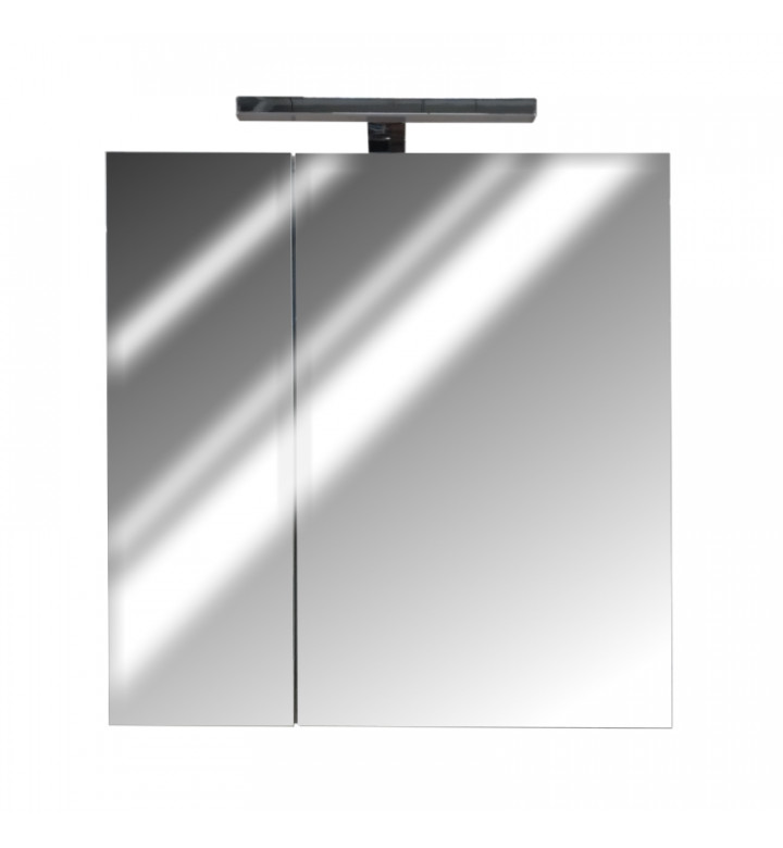 ROCA Victoria горен шкаф с огледални врати и осветление A851919307, 80 см/A851920307, 60 см - Image 2