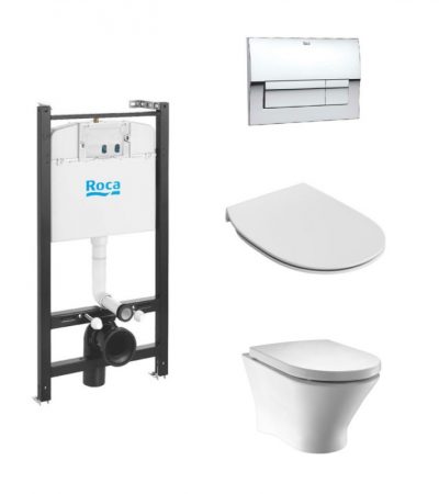 ROCA WC 4в1 A89011001B+A8901170B1+A34664L000+A801C4200U-промо пакет