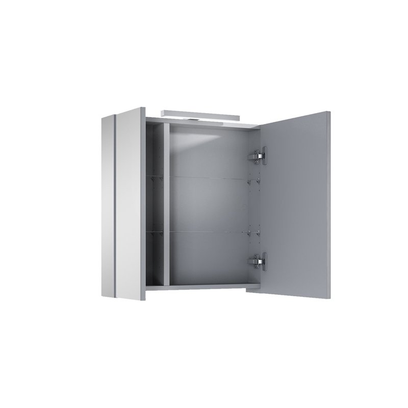 ROCA Victoria горен шкаф с огледални врати и осветление A851919307, 80 см/A851920307, 60 см - Image 3