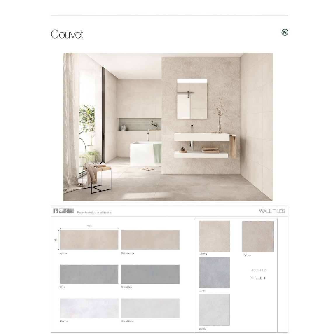 Couvet гранитогрес ROCA 61.5/61.5 - Image 8