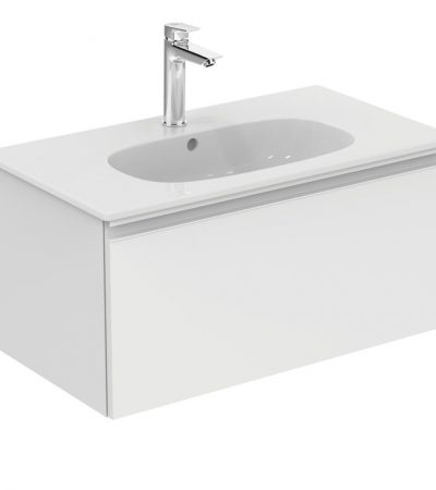 Шкаф с мивка за баня баня Tesi 80