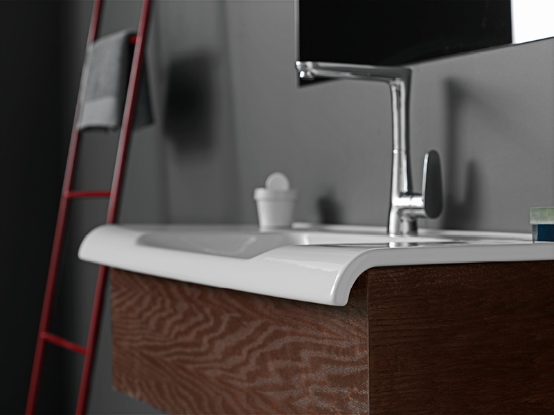 Turkuaz Seramik Anova 100 см мивка за баня - Онлайн промоция - Image 4