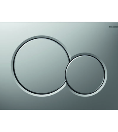 Активатор/бутон Geberit Sigma 01 хром  лъскав хром/мат