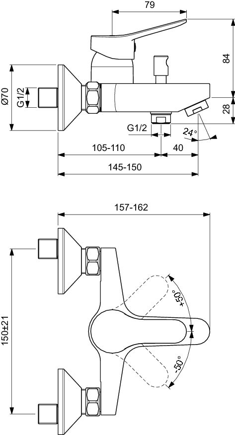 VIDIMA SevaL - 2 комплект душ система с чучур и смесител B0975AA - Онлайн промоция - Image 2