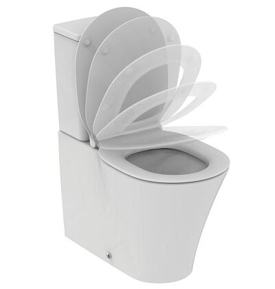 Моноблок Connect Air Cube Aquablade със седалка с плавно затваряне Е013701/Е073401/Е036601Ideal Standard – Онлайн промоция