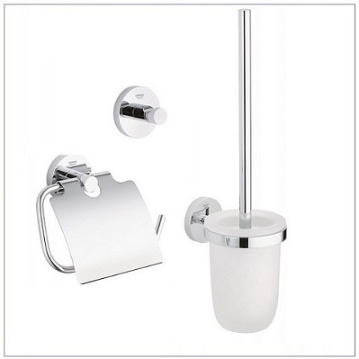 GROHE Комплект аксесоари за баня 3 в 1 Essentials 4040700 - ПРОМО пакет