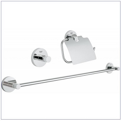 GROHE Комплект аксесоари за баня 3 в 1 Essentials 40775001- Онлайн промоция
