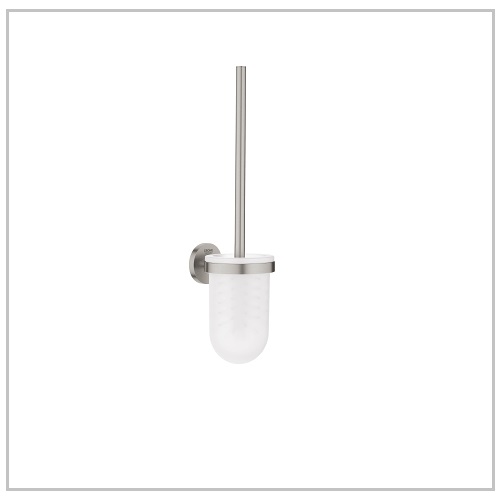 GROHE Essentials Поставка с тоалетна четка Supersteel 40374DC1