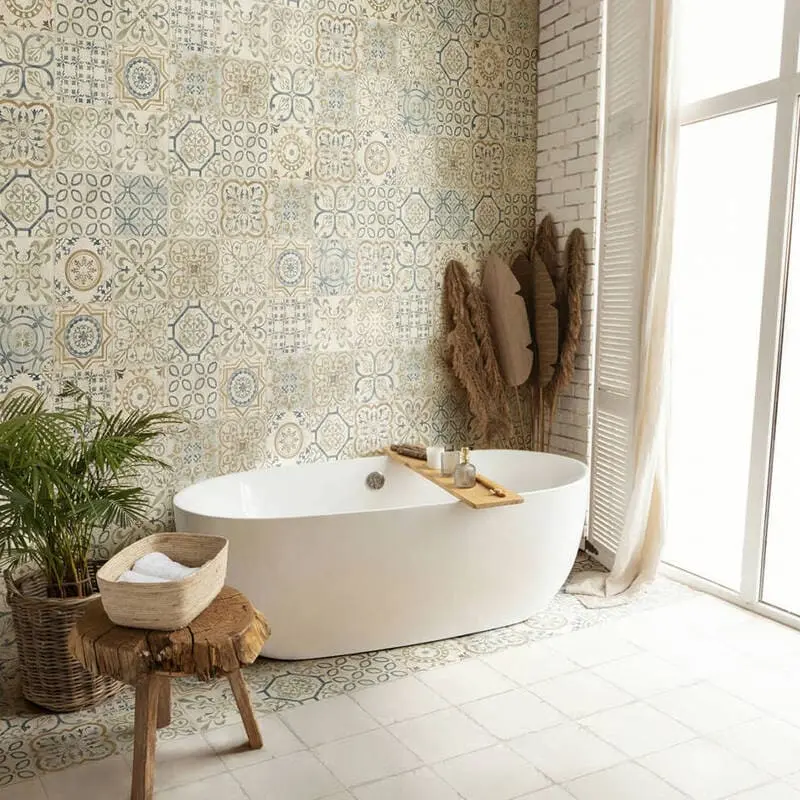 Гранитогрес в Арт Деко, Прованс, Романтизъм, Бохо(Boho) стил