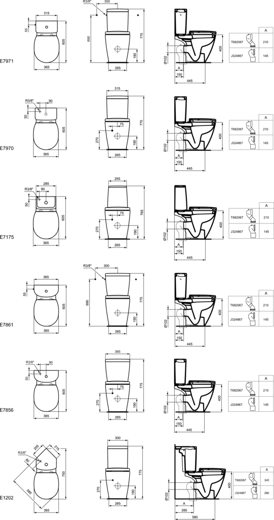 Моноблок Connect Space Cube Scandinavian E119501/E717501/E129101 Ideal Standard – Онлайн промоция - Image 2