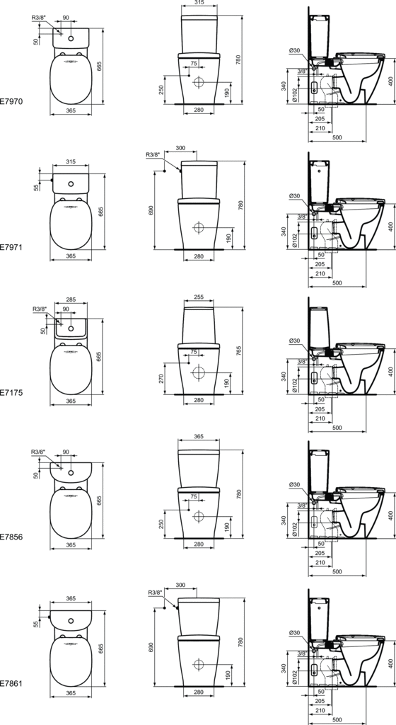 Моноблок Connect Cube AquaBlade E039701/E797001/E772401с ултр. т. седалка с плавно затваряне – Ideal Standard – Онлайн промоция - Image 2