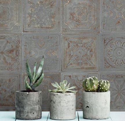 GATSBY Charcoal Tin , APARICI испански стенни (фаянсови) плочки 20.1/20.1 – Онлайн промоция