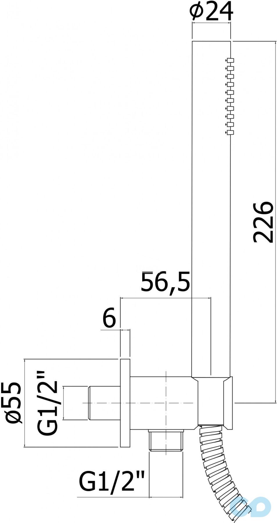 Душ система за вграждане Light, Paffoni, черен - Онлайн промоция - Image 6