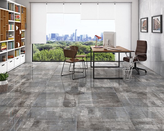 Prisma BLANCO/Gris гранитогрес гланц 60x60 COLORTILE