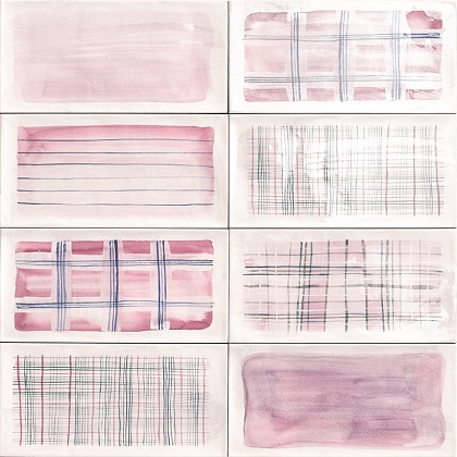 DECO AQUAREL PINK стенни плочки MAINZU - Онлайн промоция