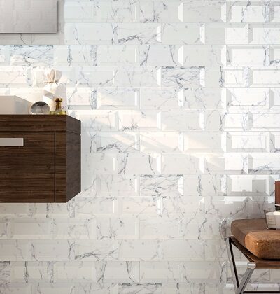 BISEL carrara brilo 10*20 стенни плочки