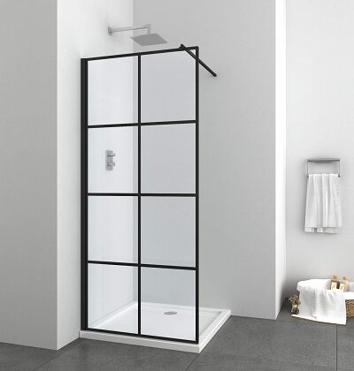 Стационарен параван за баня 100 см.