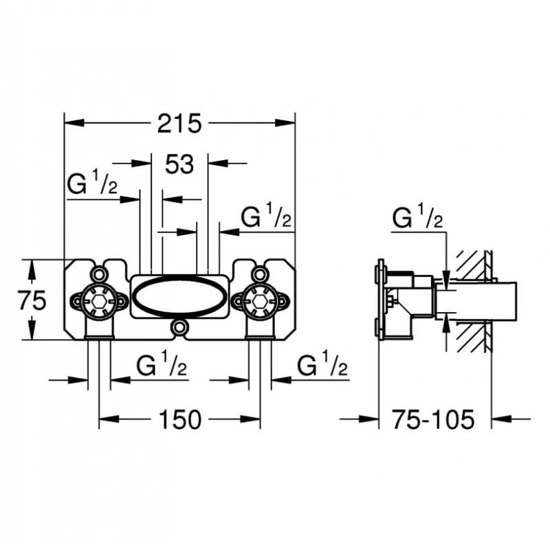 GROHE Rainshower SMARTCONTROL Термостатна система за вана/душ с 3 функции 26443000+26449000 - Онлайн промоция - Image 5