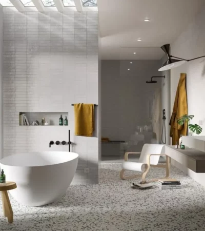 marazzi_lume_6x24 tile бели малки плочки с гланцова повърхност. Италиански дизайн