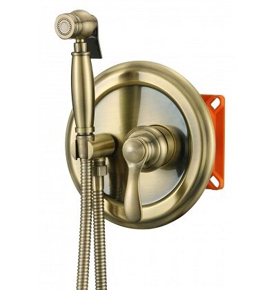 Хигиенен душ за вгаждане - цвят старо злато - ОНЛАЙН ПРОМОЦИЯ