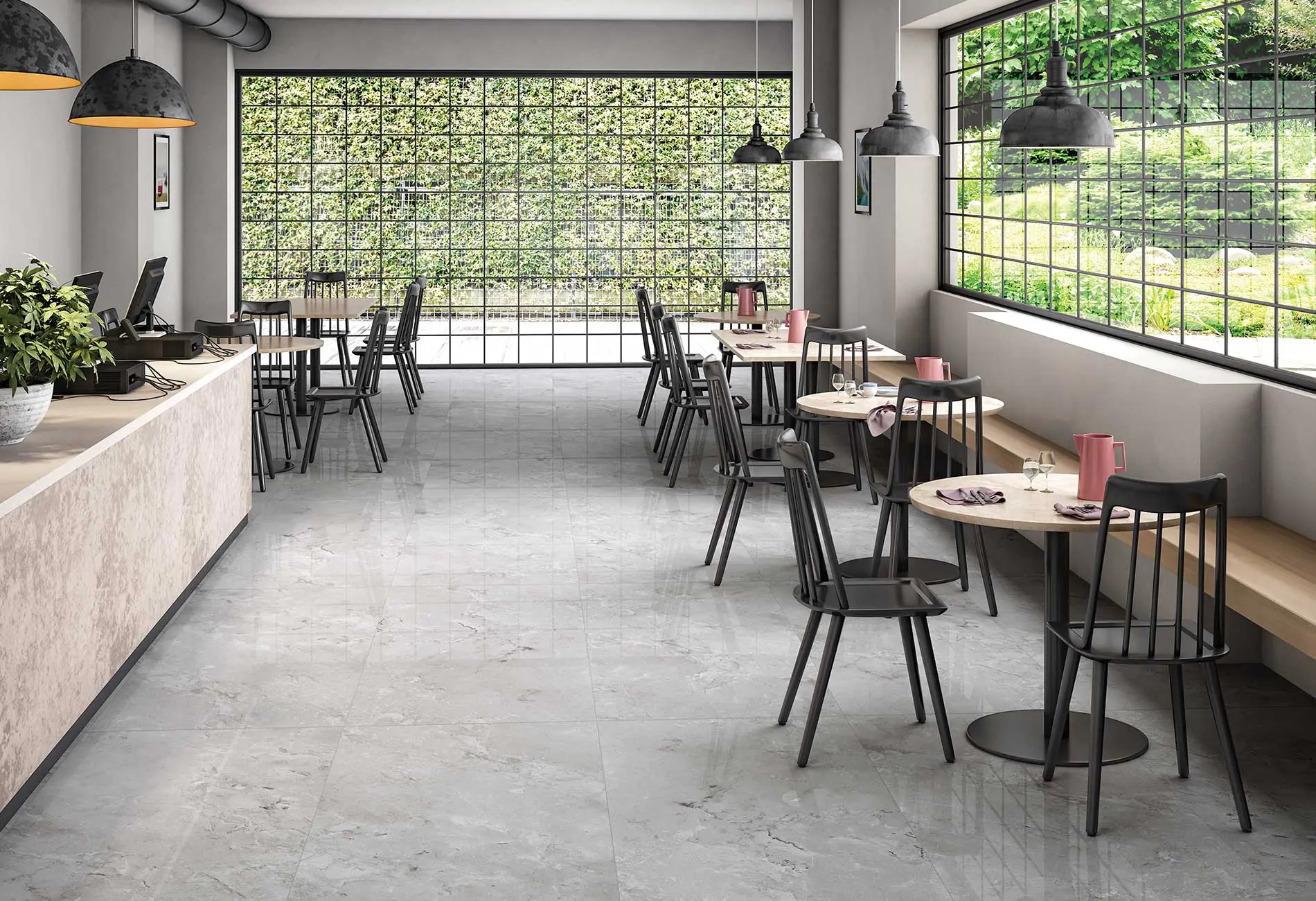 полиран гранитогрес Castano,60x120, Color tile