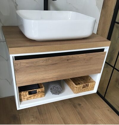 Шкаф за баня WOOD - 60 см.