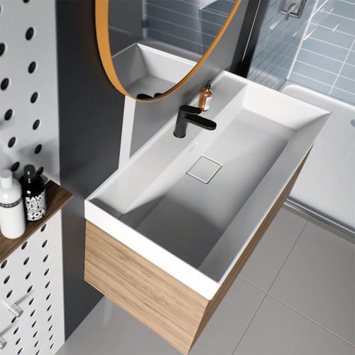 Turkuaz Seramik SHARP 100 см мивка за баня – Онлайн промоция - Image 2