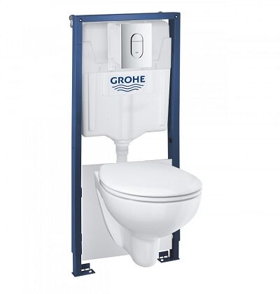 GROHE Комплект 5в1 SOLIDO 39418000 Rimless - СУПЕР ОНЛАЙН промоция