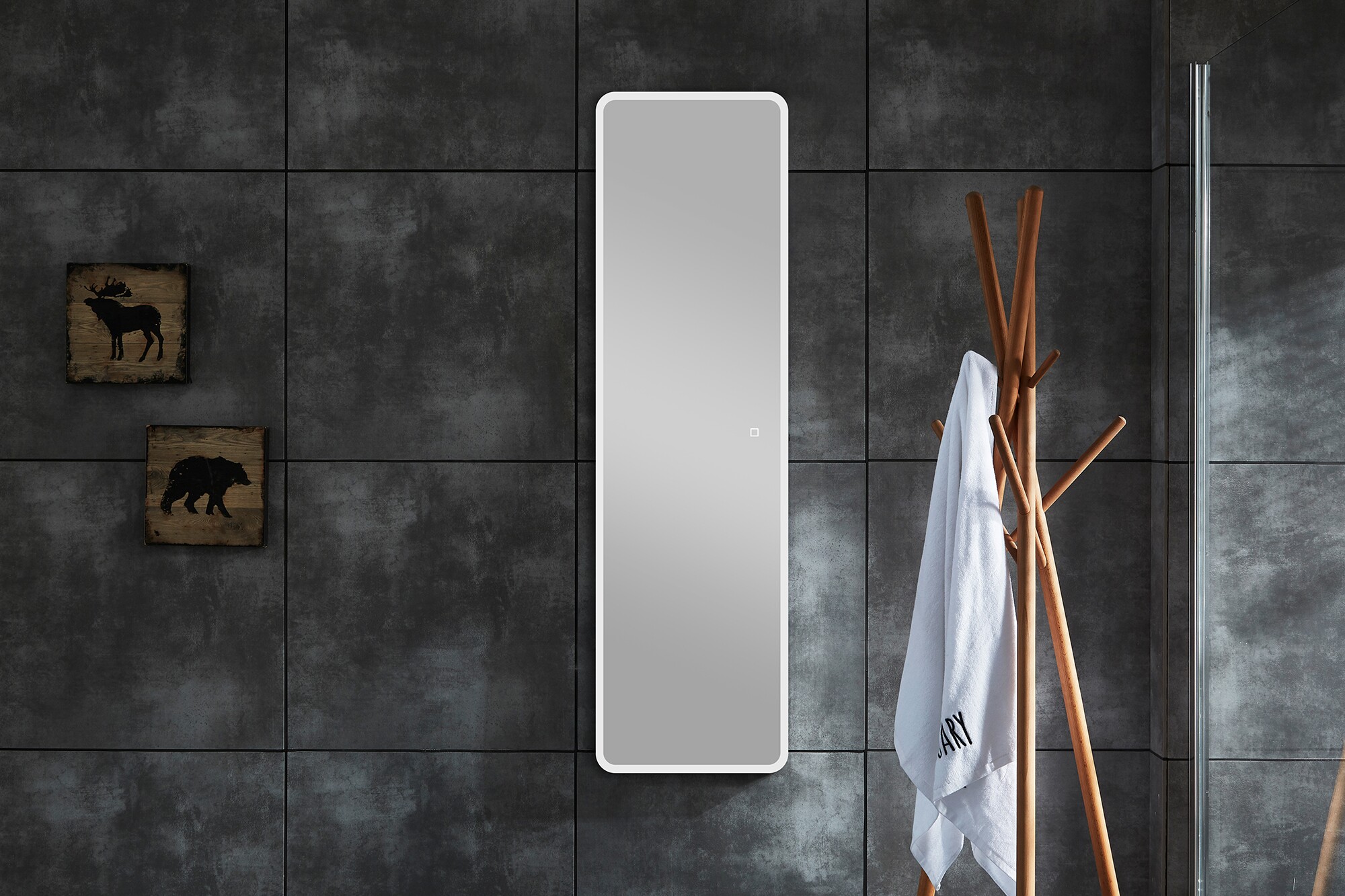 LED огледало 50*120 с противозамъгляваща функция ZI315 - Image 3