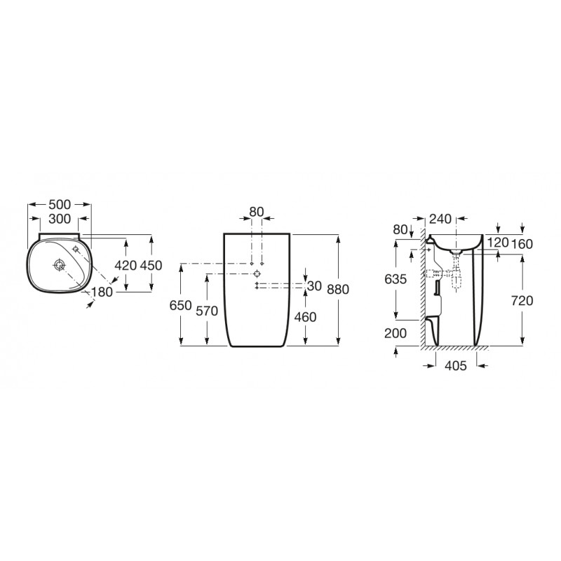Beyond FINECERAMIC® Луксозна мивка за баня A3270B0000 ROCA – Онлайн промоция - Image 4