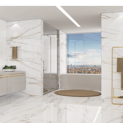 Calacata GOLD Pulido 60*120 R гранитогрес-Онлайн промоция