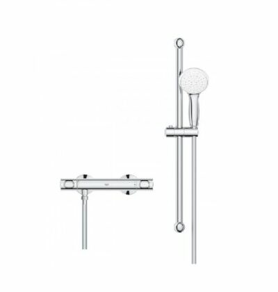 GROHE Grohtherm 500 Смесител с термостат за душ, включва окачване 34796000 - Онлайн промоция