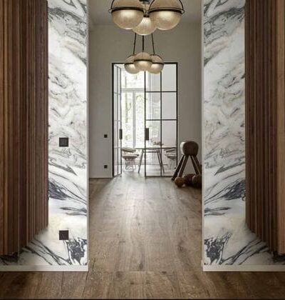 Италиански гранитогрес с пизия на паркет в цвят дъб. VERO ROVERE, M7C0 на италиавският производител Marazzi