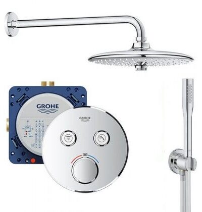 GROHE Душ система за вграждане Grohtherm SmartControl 26 комплект 123803 - СУПЕР ОНЛАЙН ПРОМОЦИЯ
