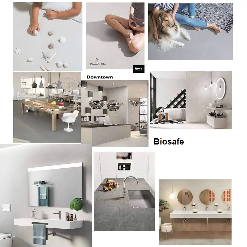 Гранитогрес 60 x 120cm, R Biosafe Downtown ROCA Biosafe