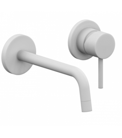 Смесител за вграждане за мивка Light Paffoni бял мат - Онлайн промоция